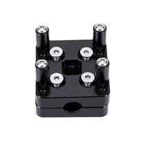 12MM GPS Holder Bar Clamp Motorcycle GPS Navigation Holder 12MM Handlebar Mount Nav Bracket AMPS Hole Pattern Vibration Damping for R1200 1250 GS GSA
