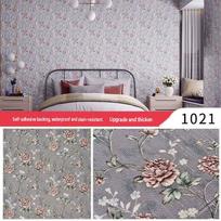Self-adhesive 3D foam wall stickers for peeling or chalking walls—suitable for bedrooms and TV background decor 68x68cm5pcs