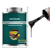 Liquid Electrical Tape 50ml High Temperature Insulating Paste Fast Drying Glue for Secure Electrical Wire Repairs in Cars Black 150ml