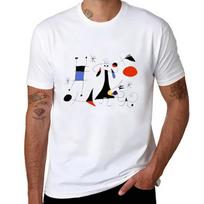 Joan Miro The Sun (El Sol) 1949 T-Shirt T-Shirt heavyweight t shirts Short t-shirt t shirts for cotton XXL white