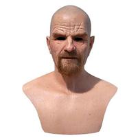 Halloween hot-selling old man mask, headgear, old man wig Breaking Bad
