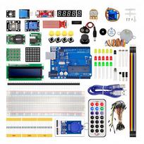UNO R3 Starter Kit: Stepper Motor & RFID, Compatible with Arduino Comes with official Arduino R3 in a plastic box
