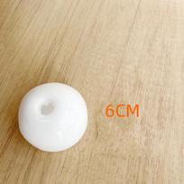 Reusable Empty Water Ball Skin 4/5/6CM Stress Relieving Soft Ball Shell for DIY Handmade Fidget Sensory Toy 6cm White beige