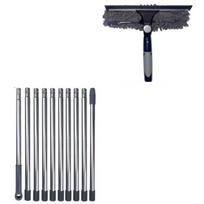 Dusting Cleaning Ceiling Duster 2 In 1 Washing Window Wiper  For Indoor Outdoor Mirror