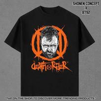 Jon Moxley Death Rider Wrestling T-Shirt Hardcore Champion Graphic Tee Gift for 130 orange