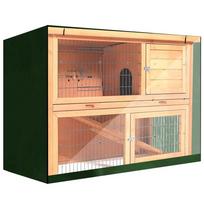 Dust Cover Rabbit Hutch Cover Breathable Pet Bunny Cage Pet Home Supplies Wire Cage Sleeve  Garden