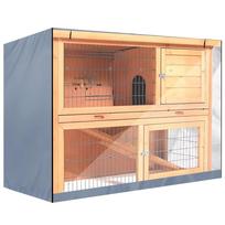 Dust Cover Rabbit Hutch Cover Breathable Pet Bunny Cage Pet Home Supplies Wire Cage Sleeve  Garden