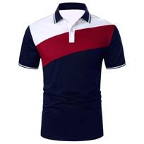 Casual essential! Short-sleeve polo shirt, stylish and versatile. L brown