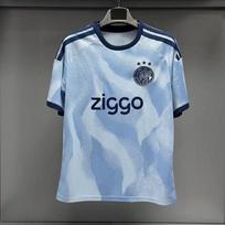 2026 Ajax Second Away Fan Version Short Sleeve Soccer Jersey Mens Sports Training Shirt M