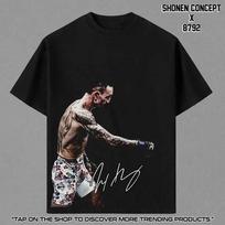 Max Holloway Palaimintas UFC 329 BMF Čempiono Marškinėliai Vintažiniai MMA Vyriški Grafiniai Marškinėliai 2XL black