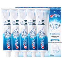 Crest 3D White Dual Action Whitening Toothpaste gray