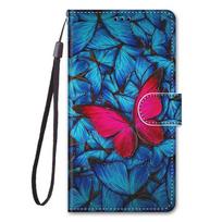 For Samsung S21 S20 S10 Case Animal Painted Phone Case for Samsung Galaxy S20 FE S21 Ultra S20 S10 S9 Plus S8 S7 S10E Cover Capa S9 Plus blue