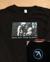 Aphex Twin Come To Daddy T-Shirt, short sleeve shirt, remake shirt XL gray
