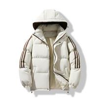 Men S Thickened Loose Warm Winter Casual Cotton Padded Coat 4XL