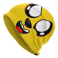 Cute Mikecracks Bonnet Hats Fashion Outdoor Skullies Beanies Hat Cartoon for Unisex Women Warm Dualuse Caps One Size black
