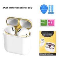 Protect Your Airpods With Our Dust-proof Sticker Kit Ultra-thin And Scratchproof Gold,AirPods 2 gray