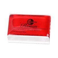 Rosin Strong Adhesion Less Dust Natural Ingredients Safe Professional Improve Sensitivity Musical Instrument Accessories Universal raudona
