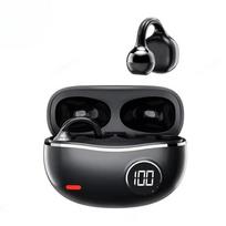 Xiaomi Clip-on Earbuds for Small Ears Glasses Open Ear Bluetooth Headphones with 40H Playtime Digital Display Earphones With Mic juoda