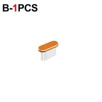 Xiaomi Metal Dust Plug for IPhone 17 Pro Orange USB Type C Dustplugs Charger Port Caps Anti-dust Cover Protectors for IPhone 17 ProMax white