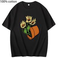 De La Soul Is Dead Marškinėliai High Street Marškinėlis Mados Moteriškas T-shirt 100% Medvilnė Vasaros Marškinėliai Vyriški Drabužiai Minkšti Kpop M black