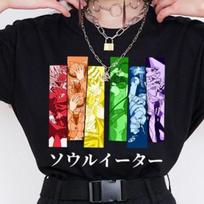 Soul Eater Anime Shirt - Unisex Manga Cosplay Tee,Maka Albarn M green