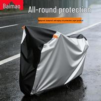 Waterproof 190T Motorcycle Cover: Rain, Dust & Sun Protection 200*90*100CM