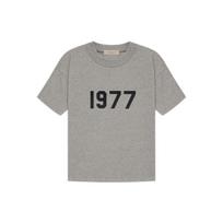 Fear of God Essentials SS22 T-Shirt 1977 'Dark Oatmeal' Men's FOG-SS22-296 S gray