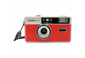 Agfaphoto daugkartinis juostinis fotoaparatas 35mm (raudonas)