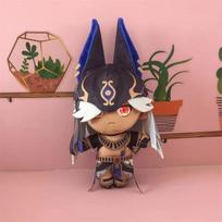 Anime pliušinis lėlės žaislas 20cm Xianyun Chiori Kujo Sara Genshin Impact miela minkšta kimšyta pagalvė S