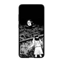 for Samsung Galaxy S25 S24 S23 S22 Ultra FE Plus A17 A37 A57 A56 A55 A06 A16 A15 A36 A26 A35 A05 A25 A54 A34 Phone Case Poster Tomie Junji Ito Cover for Samsung Galaxy S21 Plus švelni smėlinė