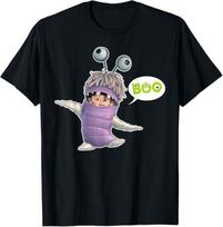Disney Monsters, Inc. Boo Costume Dancing Graphic Black T-Shirt XL black