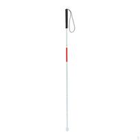 Aklųjų lazdelė-vaikštynė sulankstoma senjorams lengvos aliuminio lydinio žygio lazda 4 sekcijų 112 cm 7 Section 131.5cm