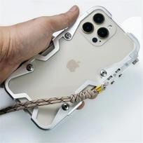Shockproof Metal Bumper Case For iPhone 12 13 14 15 16 Pro Max Case Luxury Aluminum Frame Cover Funda For iPhone 16 Case Coque For iPhone 14