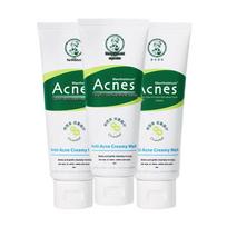 Mentholatum Acnes Oil Control Fresh Cleanser 3-Pack blue