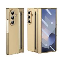 Skirta Samsung Galaxy Z Fold 8 Ultra Z Fold 8 7 6 5 4 3 S Pen Odinis Telefono Dėklas Vyrio Apsauga Jutiklinis Rašiklis Integruotas Ekrano Dangtelis Galaxy Z Fold5 auksas