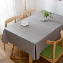 Paprasta vandeniui atspari paprasta staltiesė vientisos spalvos Padoraus pilka staltiesė Vestuvių namų dekoravimui banketų stačiakampio formos užtiesalas 90x90cm pilka