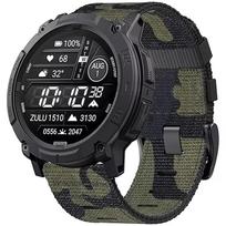 Nailono laikrodžio dirželis, skirtas Garmin Instinct/Instinct 2/Instinct 2X/Instinct 3 45mm 50mm, Instinct Solar, Tactical, Tide, Esports 22mm Instinct kamufliažas