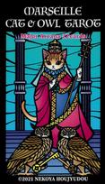 Cat and Owl Marseille Tarot Nekoya Yoshikido 22 Cards with Japanese Keyword List [Authentic Product]