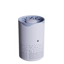 Compact Indoor Air Purifier for Formaldehyde, Dust, PM2.5, Smoke, and Odor Removal white