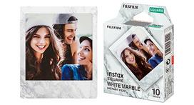 FujiFilm Instax Square fotoplokštelės Whitemarble 10vnt