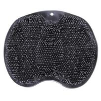 Lazy Person's Foot and Back Scrubber: Wall-Mounted Silicone Massage Pad for Shower Exfoliation