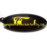 LED Emblem Light for Ford F150, Raptor, Edge, Explorer Grille 23*9CM (Static) geltona