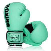 Kids Boxing Gloves Training Punching Bag MMA Muay Thai Combat Sports Youth Unisex PU 6oz-14oz 6 oz blue