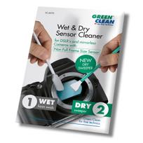 Green Clean valymo komplektas sensoriui  (Drėgnas šepetėlis ir sausa šluostė) Non-Full frame 1vnt.