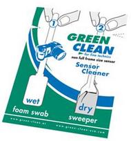 Green Clean valymo komplektas sensoriui (Drėgnas šepetėlis ir sausa šluostė) Non-Full frame 25vnt.