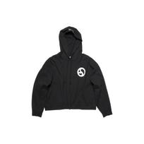 Acne Studios Logo Printed Drawstring Hoodie CI0161-900 XS black