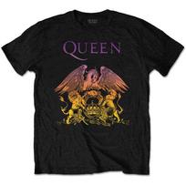 Queen - Gradient Crest (T-Shirt) L brown