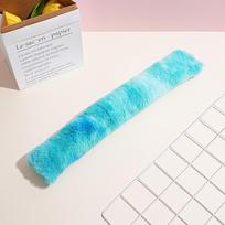 Short Plush Strip Catnip Toy Cat Chew Biting Self Entertainment Pet Toy 1pcs mėlyna