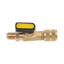 HVAC Service Adapter 1 4 SAE Adapter R410A R32 R454 Compatibility 5 16 To 1 4 SAE Thread Charging And Vacuuming geltona