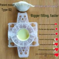 UOZO Manual Dumpling Maker & Sealer gray
